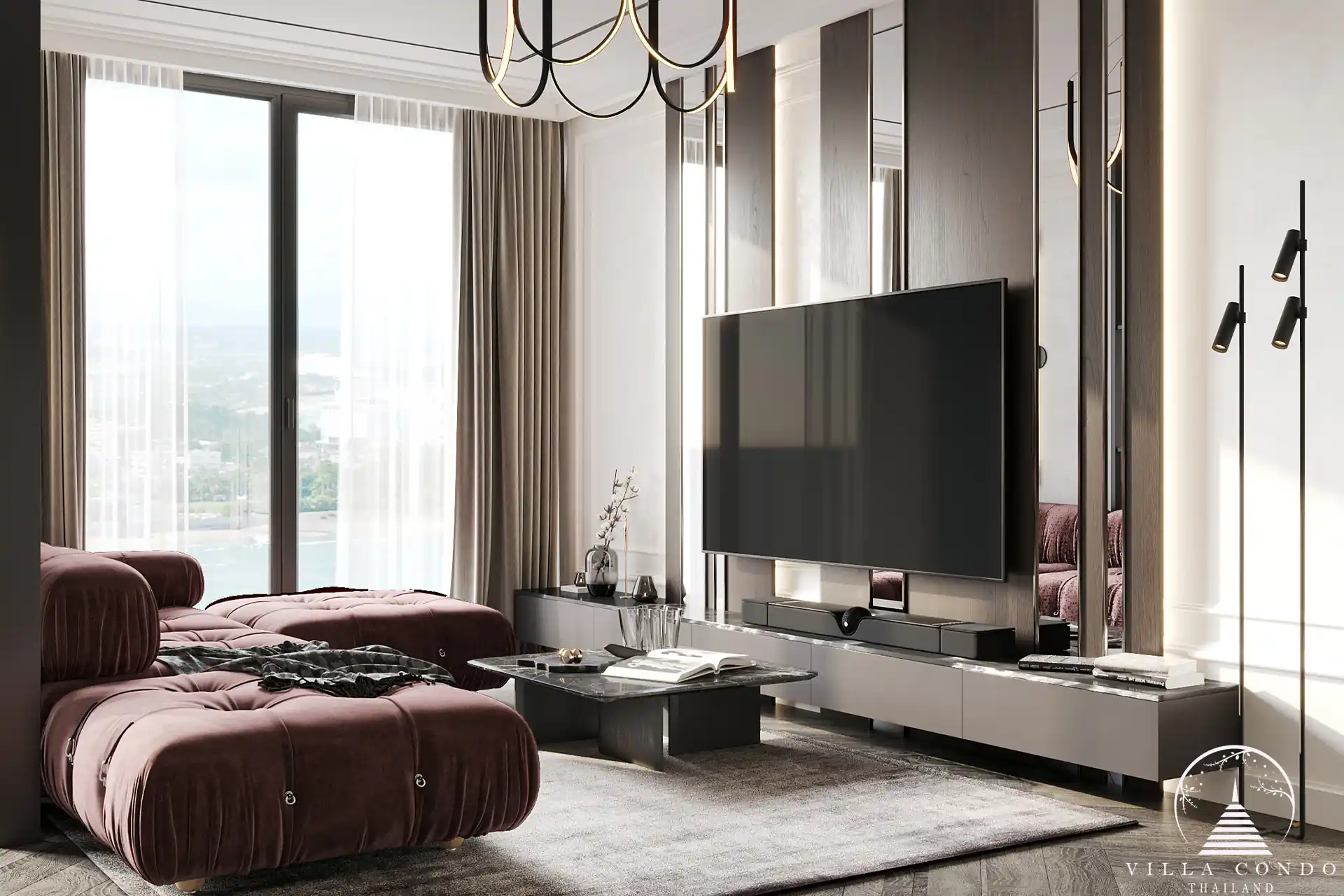 Interior view of Hennessy Residence