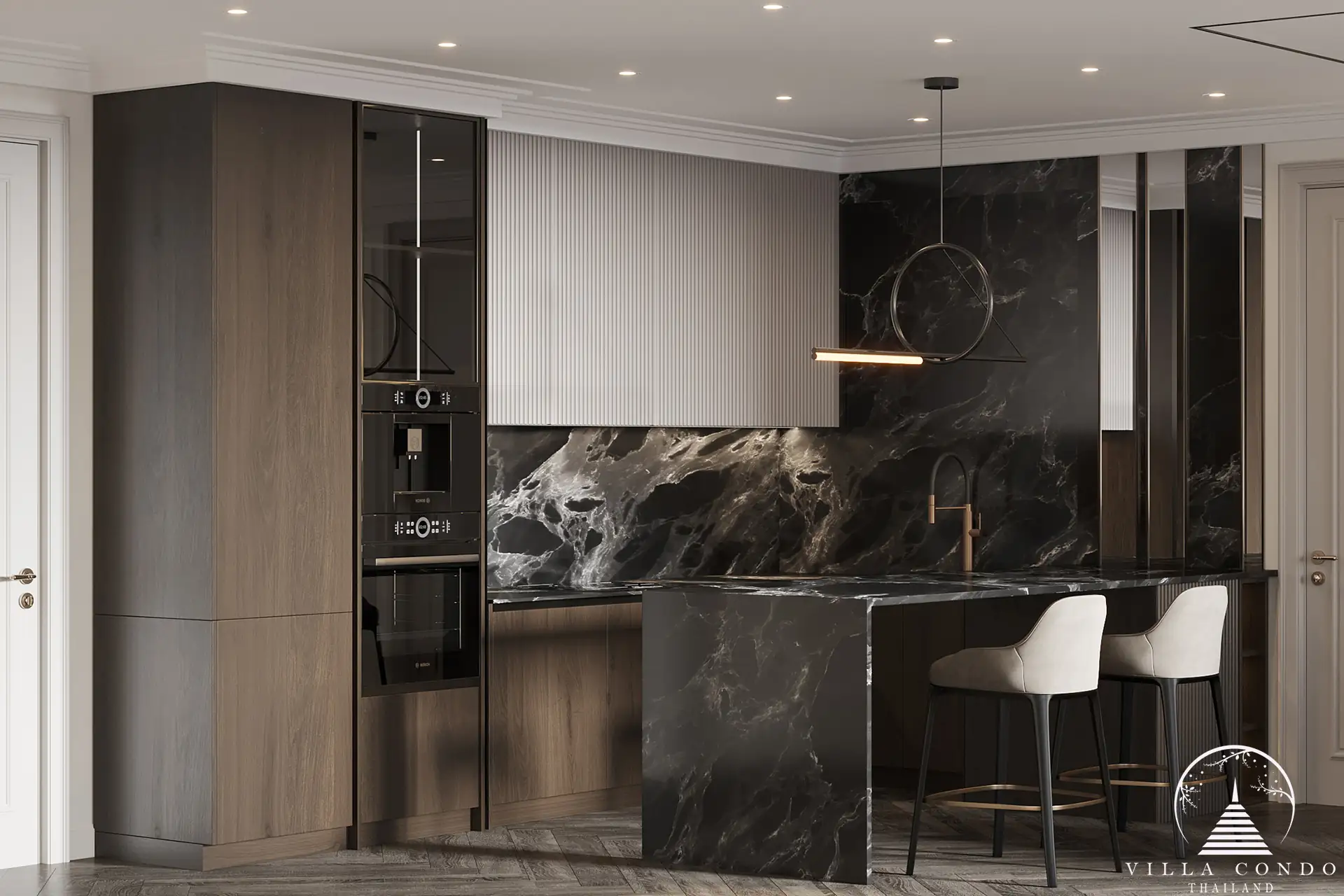 Kitchen in Hennessy Residence