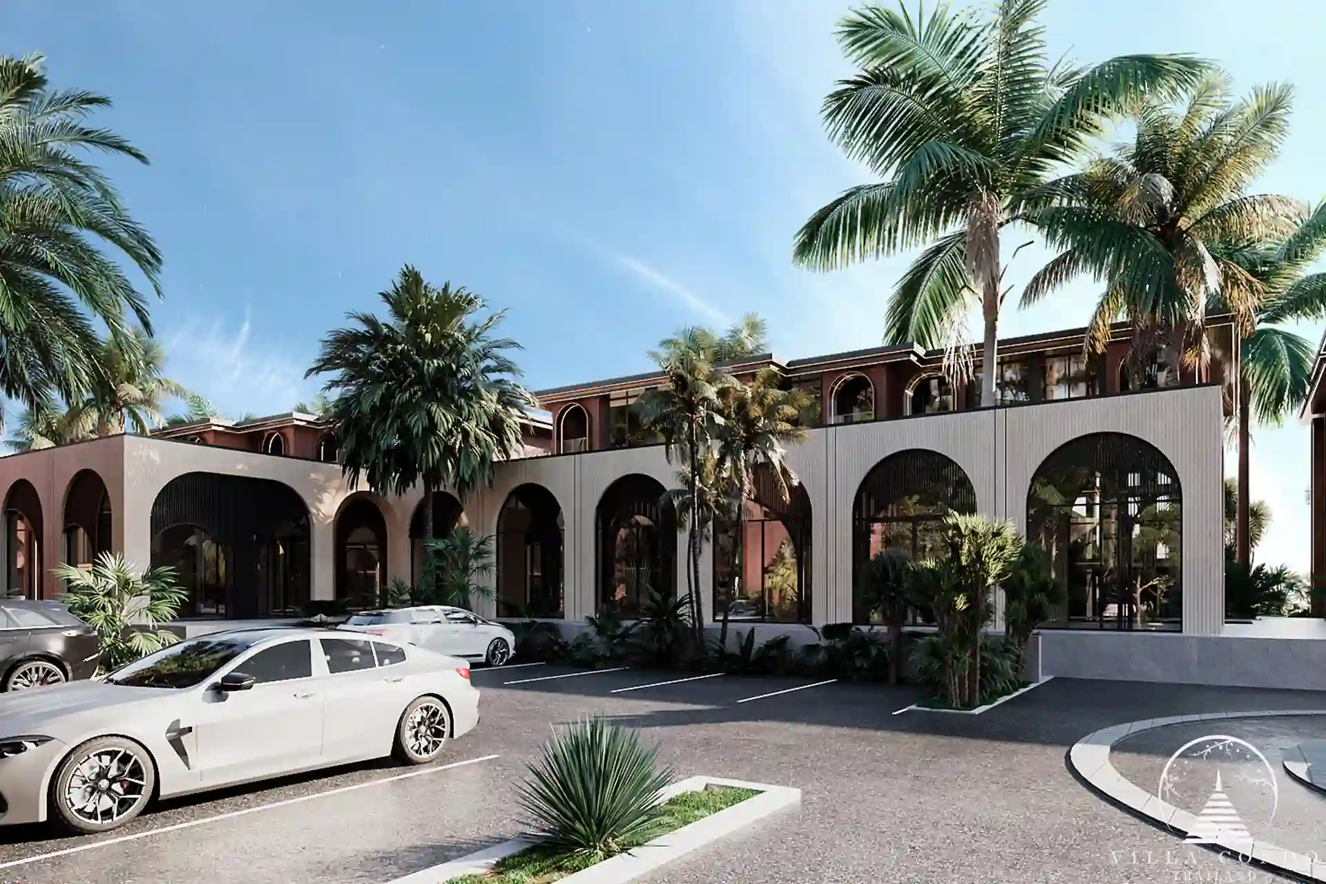 Outdoor area at Hennessy Residence