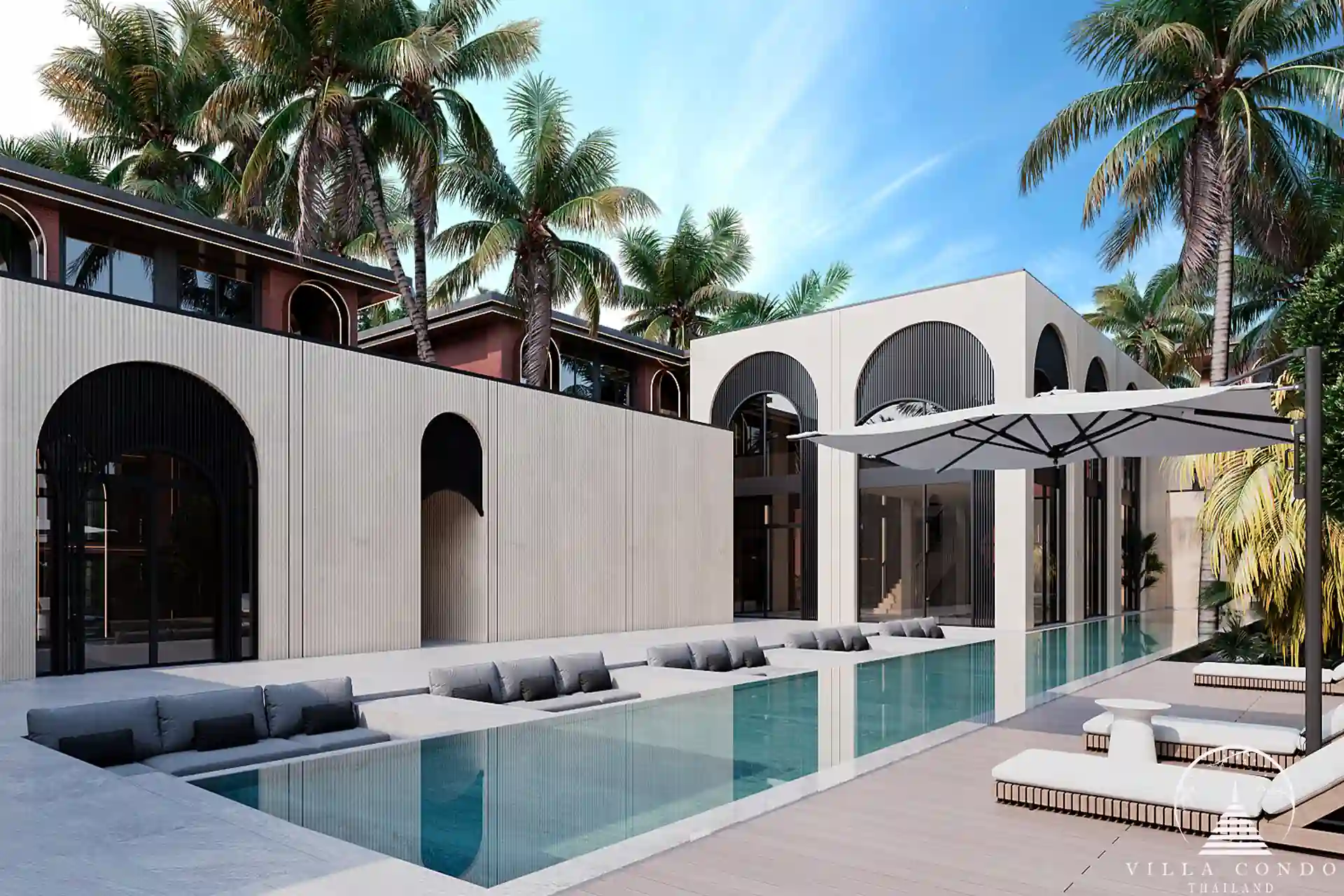 Common pool at Hennessy Residence