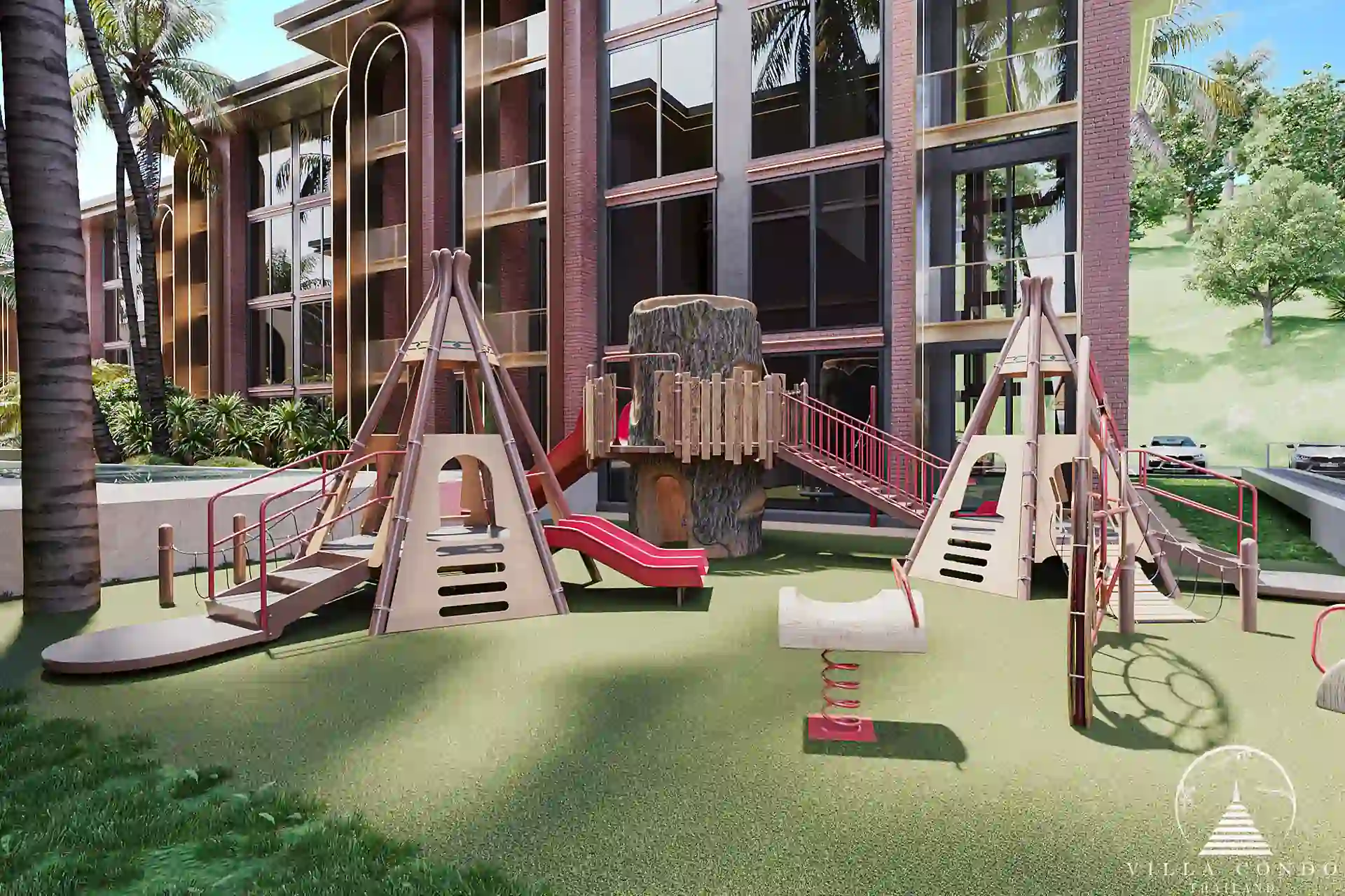 Kids playground at Hennessy Residence
