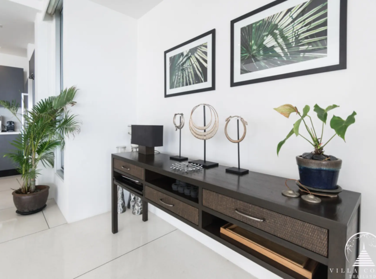 Spacious and airy interior of Villa Bauhinia