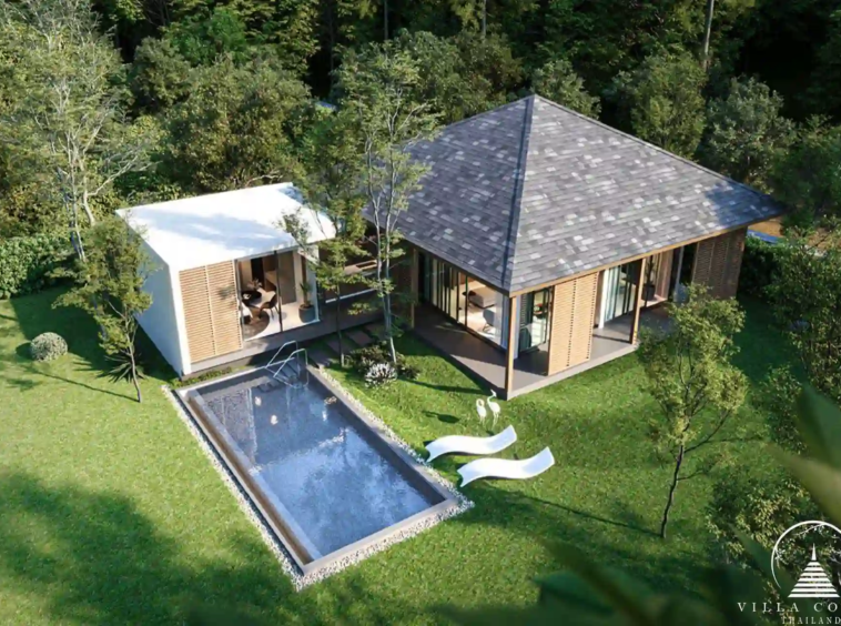 Villa Cerulean Saku Naiyang Beach private pool