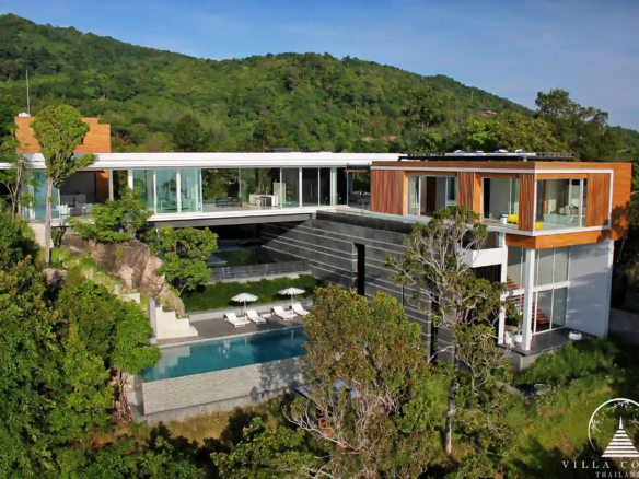 Exterior of Villa Mayavee overlooking the Andaman Sea