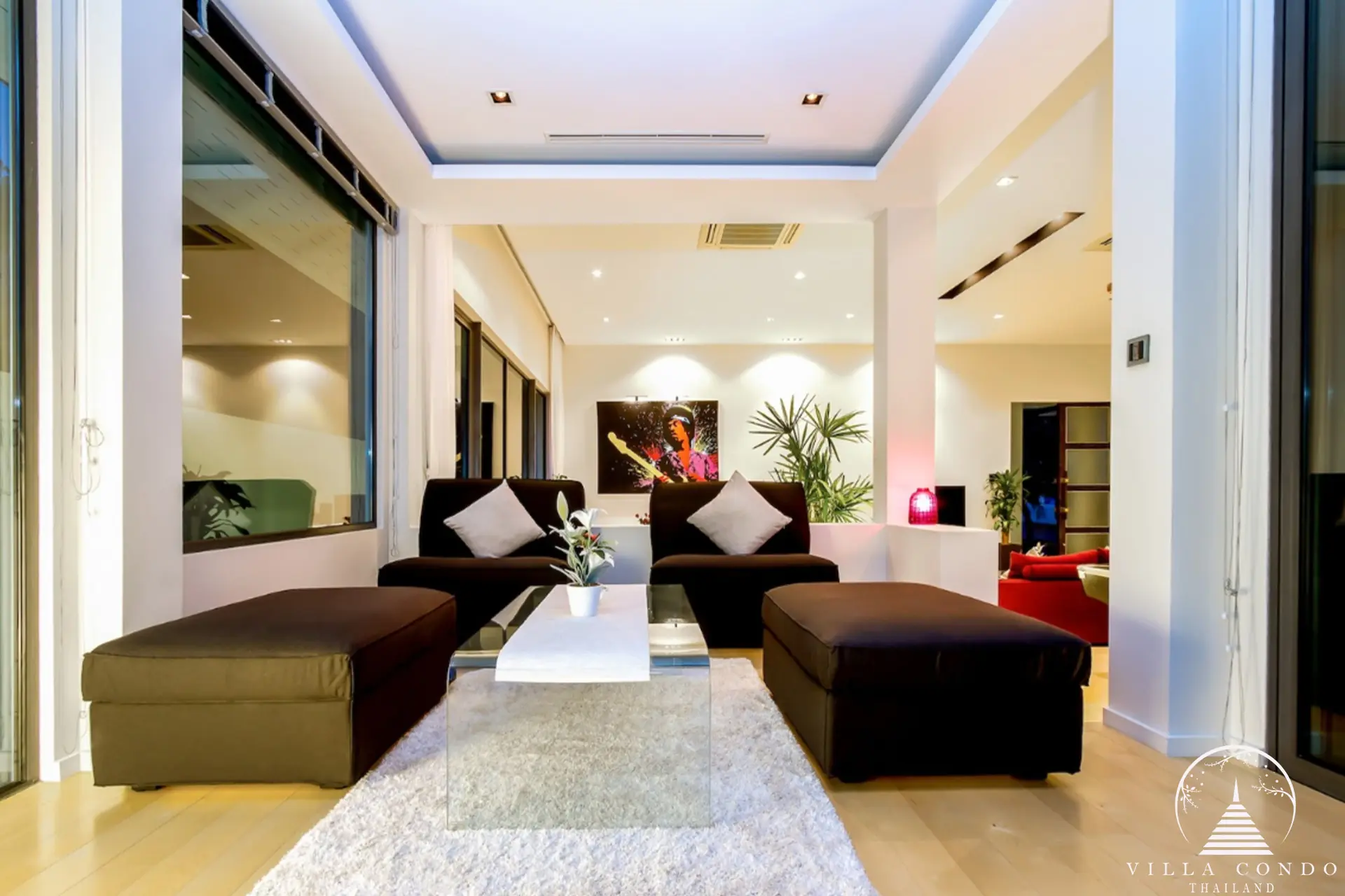 Villa Rockstar Kalim Phuket private living area