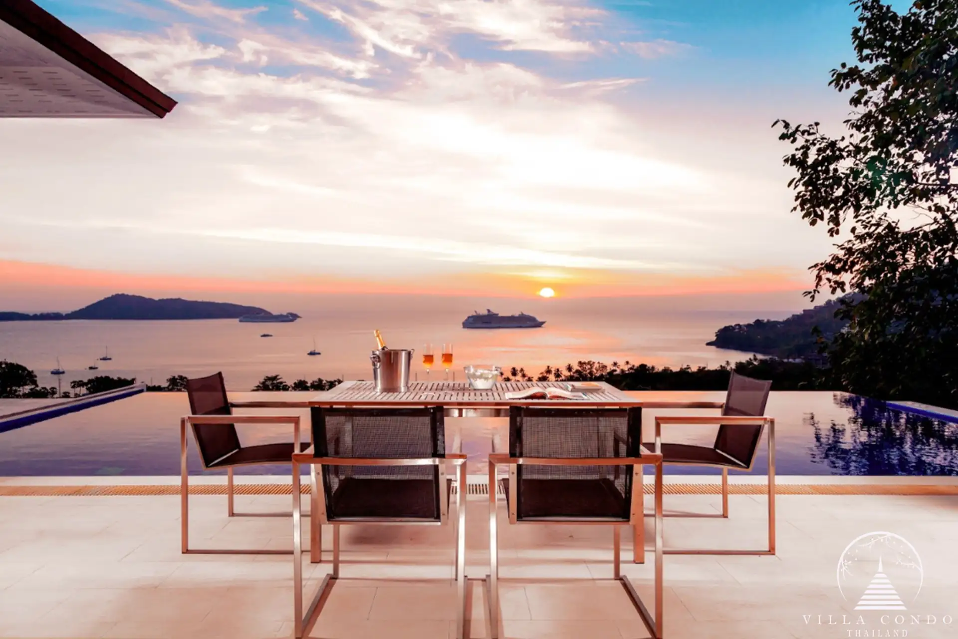 Villa Rockstar Kalim Phuket private balcony