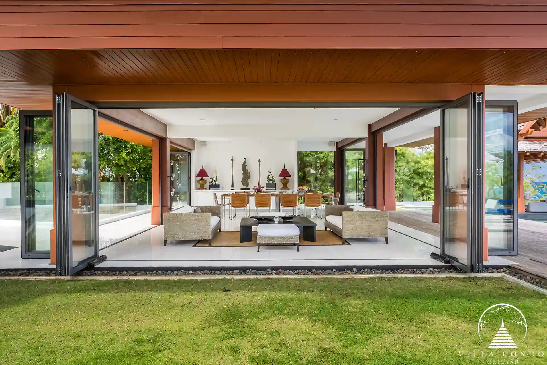 Villa Santisuk Kamala Headland spacious living area