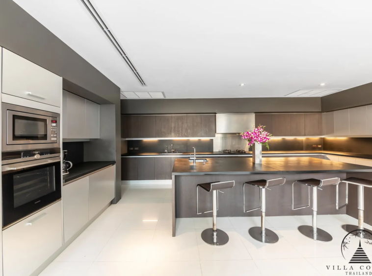 Villa Santisuk Kamala Headland modern kitchen