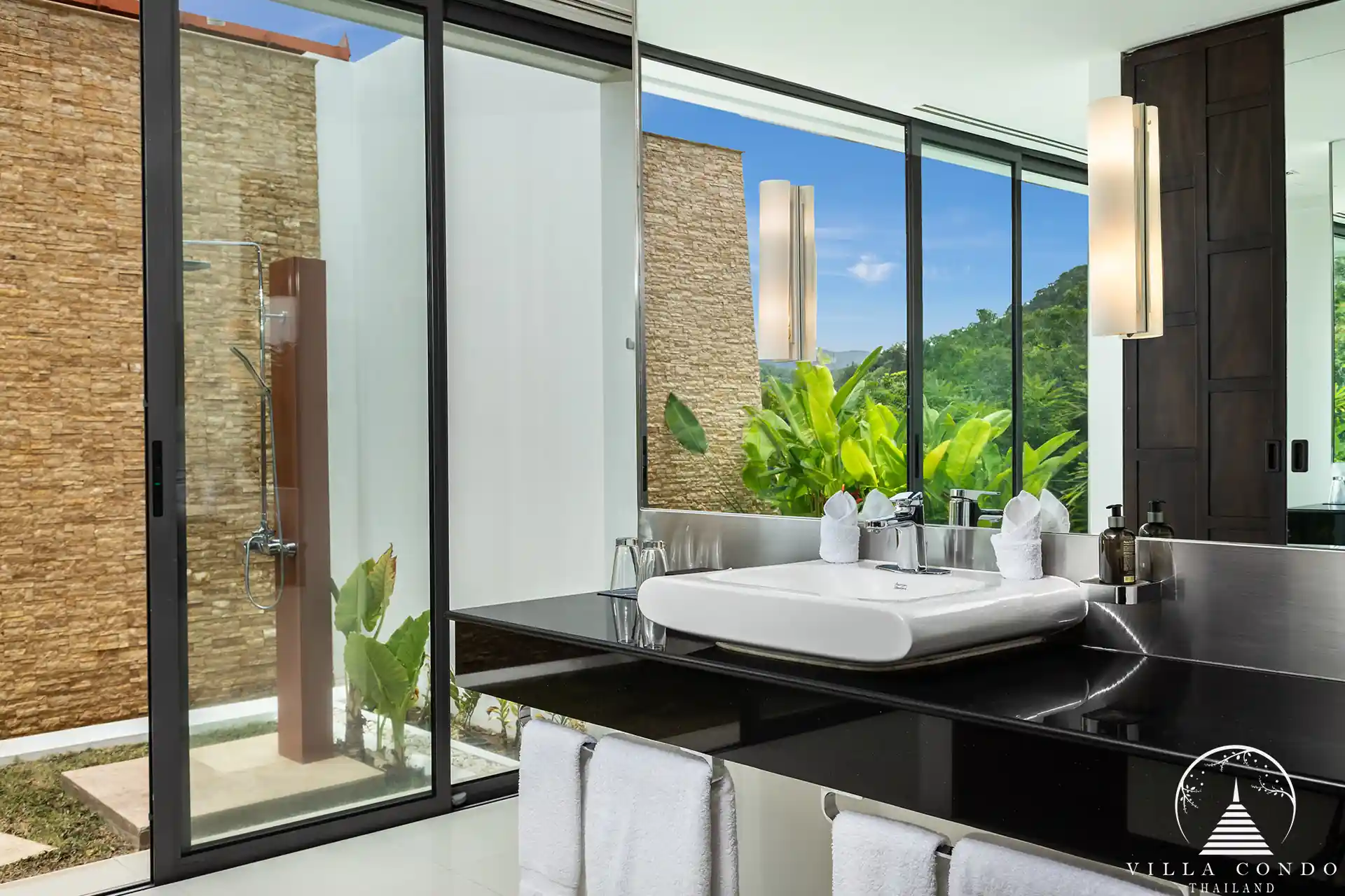 Villa Santisuk Kamala Headland luxurious bathroom