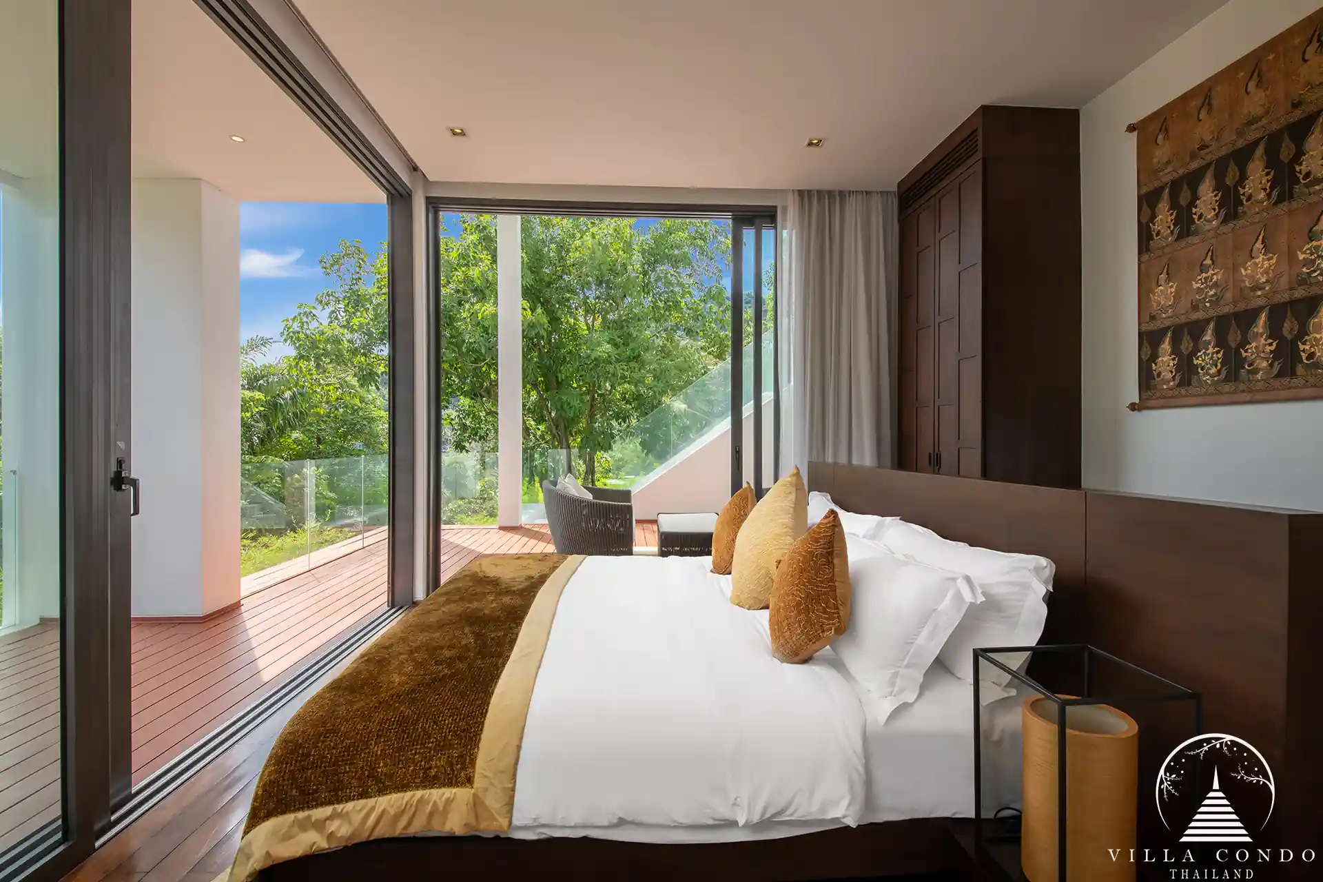 Villa Santisuk Kamala Headland interior living space
