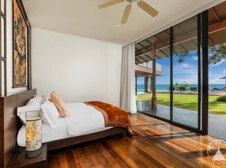 Villa Santisuk Kamala Headland bedroom with sea view