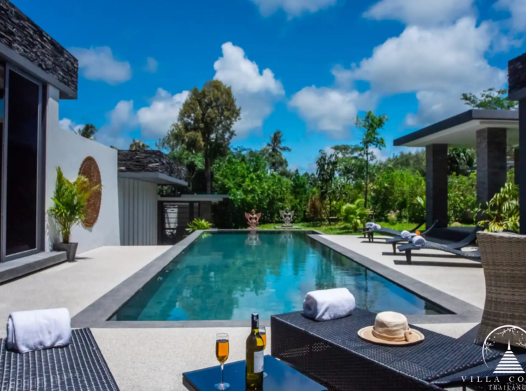 Private infinity pool at Villas by the Big Bamboo.