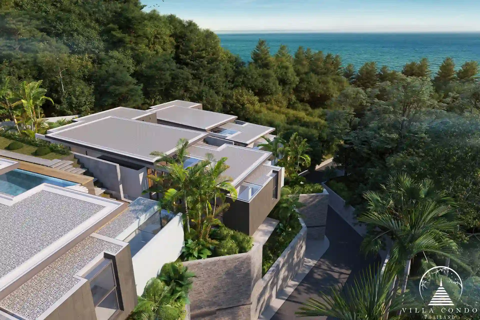 Walai Layan Villas Phase 2 exterior view with modern architecture.