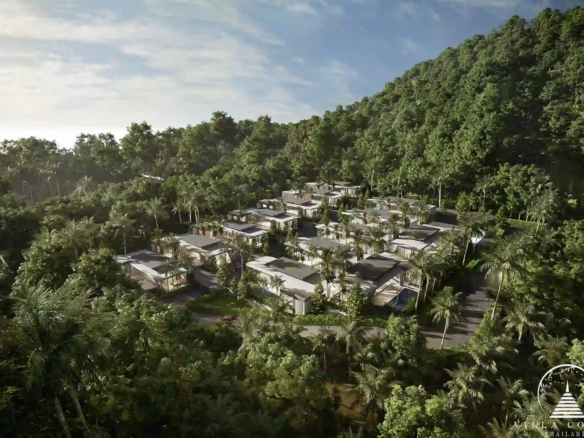 Aileen Villas Phase 6 Bird's eye view of the entire development.