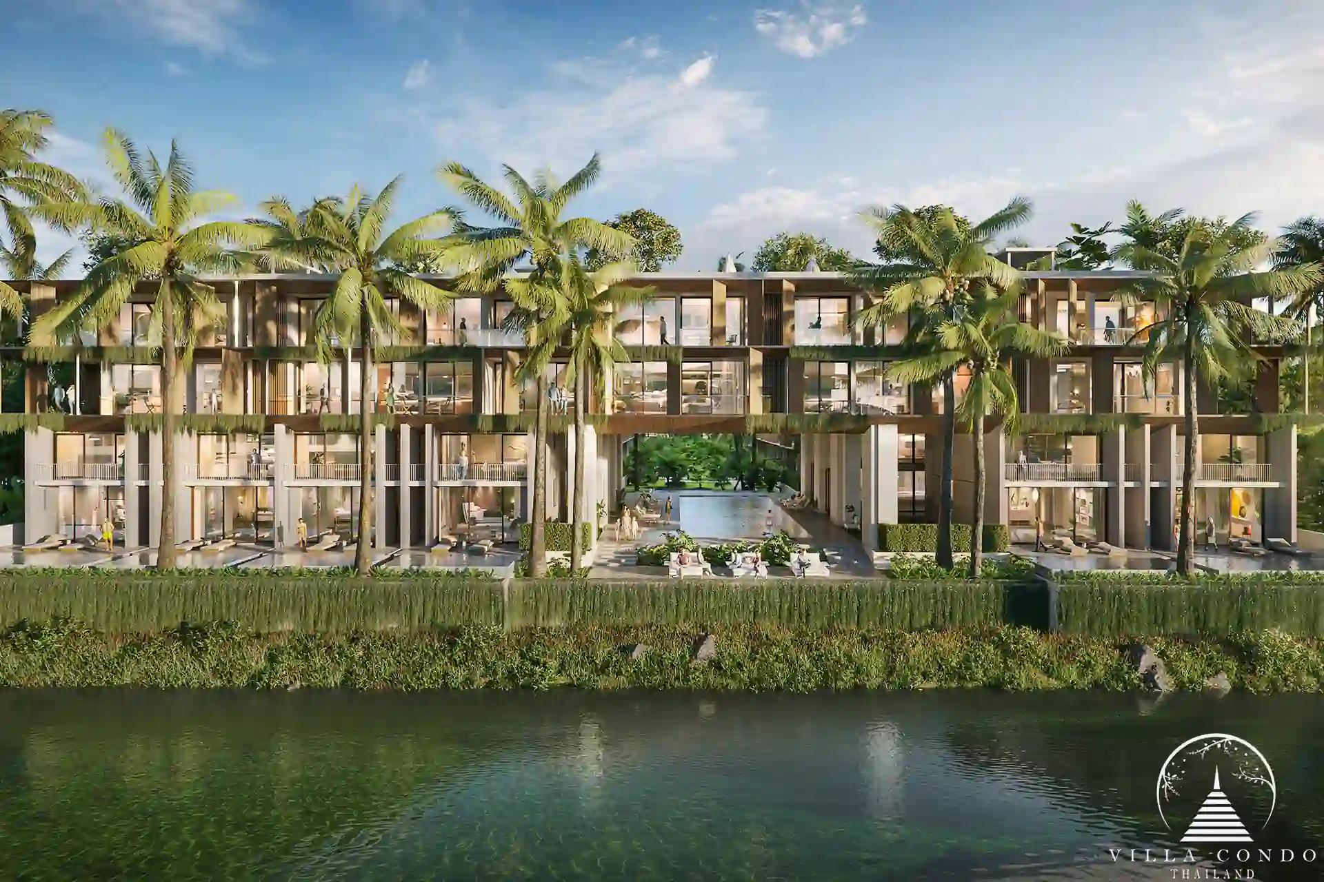 Exterior side view of Gardens of Eden featuring lush gardens and natural surroundings.