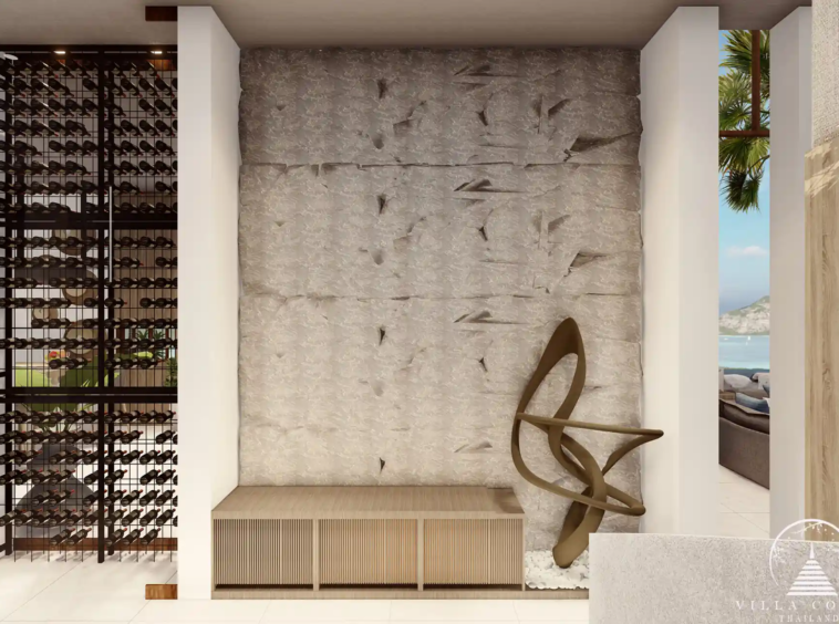Narana Villa Phuket interior with contemporary design and elegant furnishings.