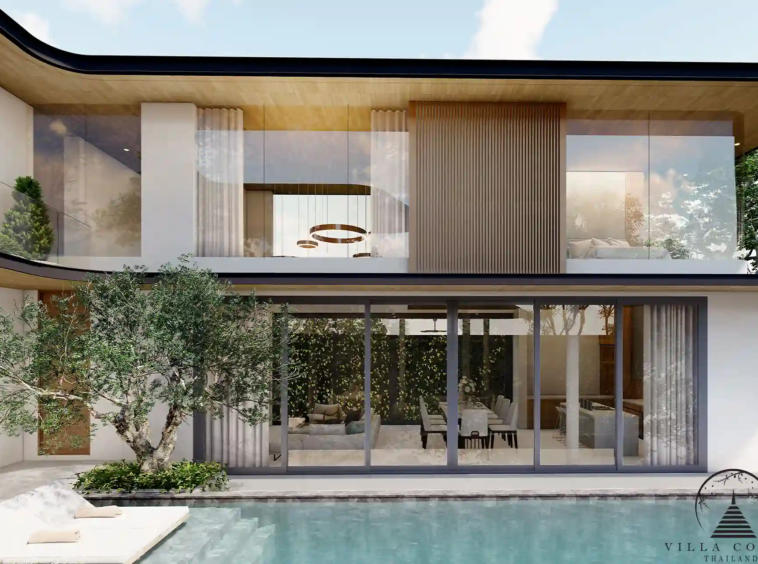 Exterior view of Nature's Rest Villa Cherng Talay