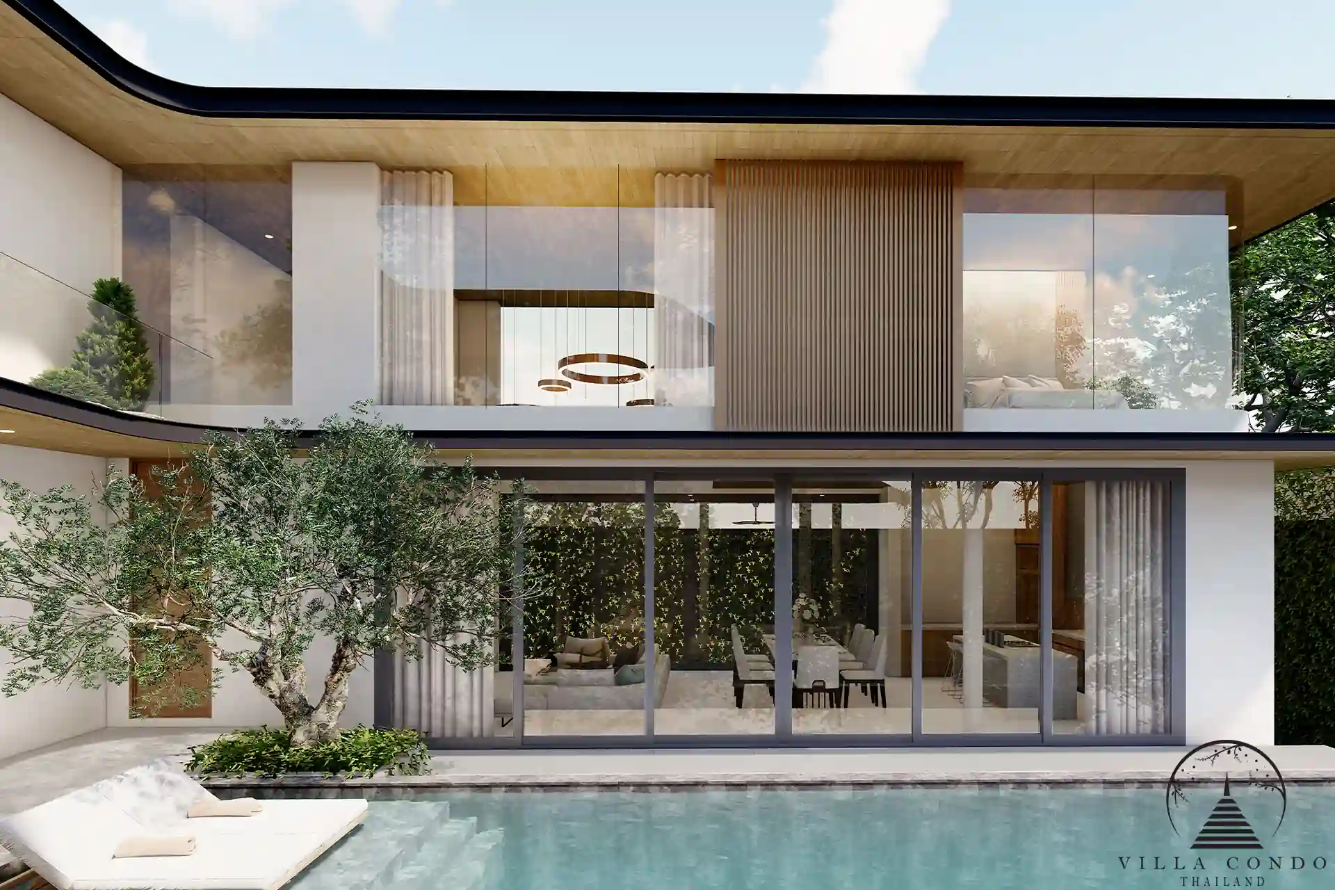 Exterior view of Nature's Rest Villa Cherng Talay