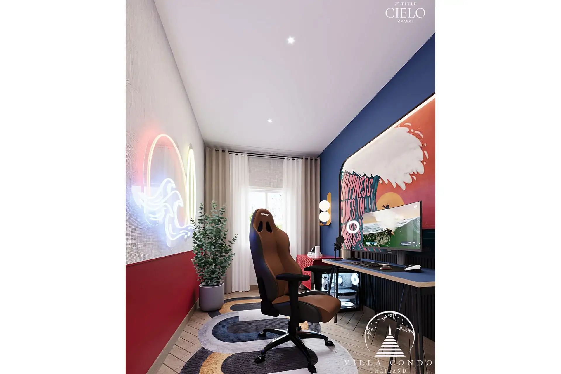 The Title Cielo Rawai Gaming Room and Private Office