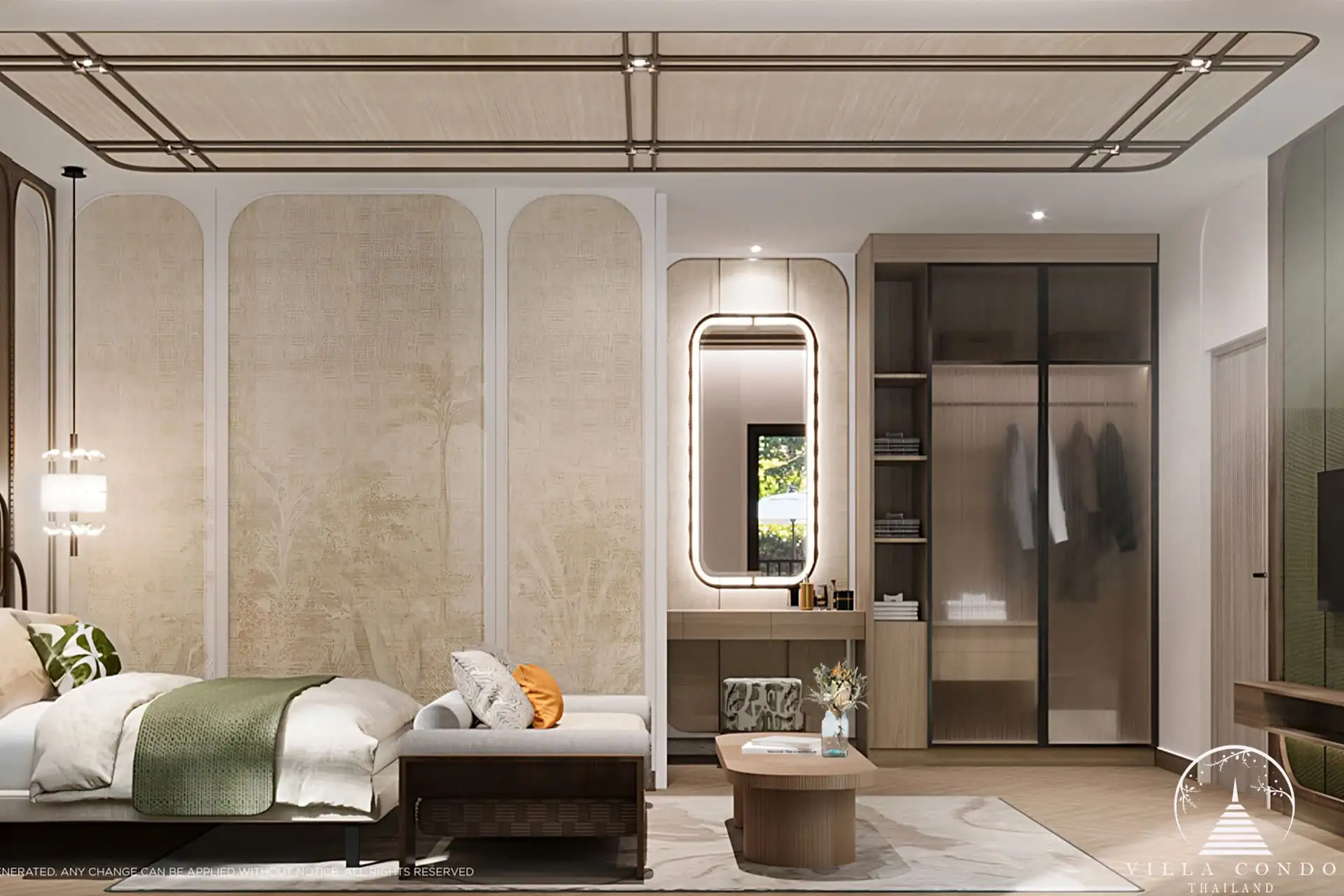 The Title Cielo Rawai 2-Bedroom Unit Bedroom