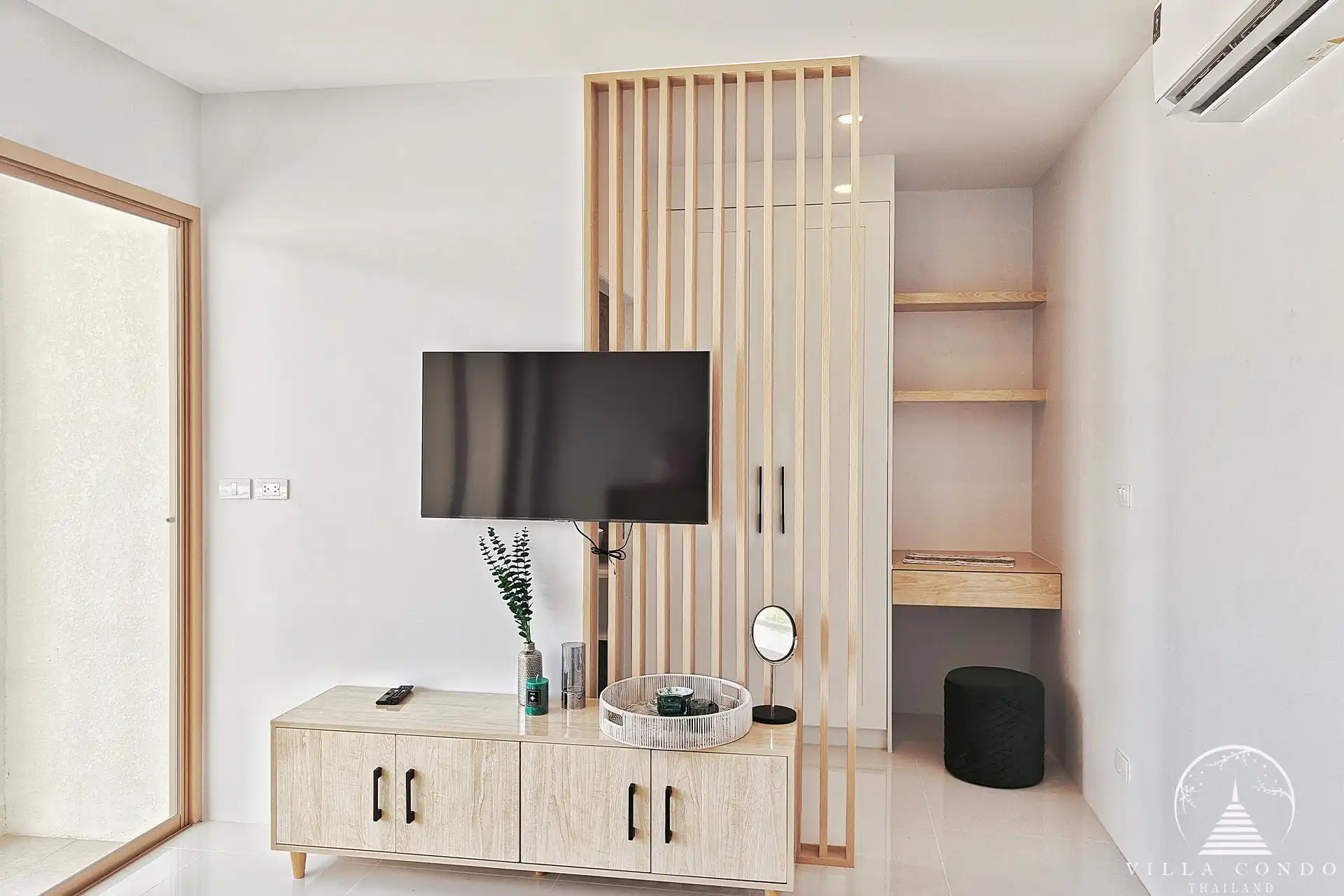 Interior of Tyssen Yamu villa with open-plan living.