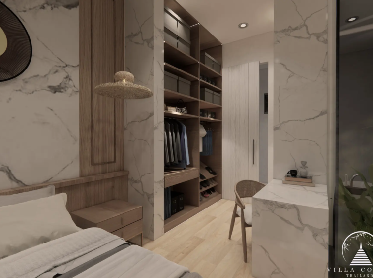 Interior of Unique Villa Kata, featuring open-plan living areas with stylish decor and natural light.