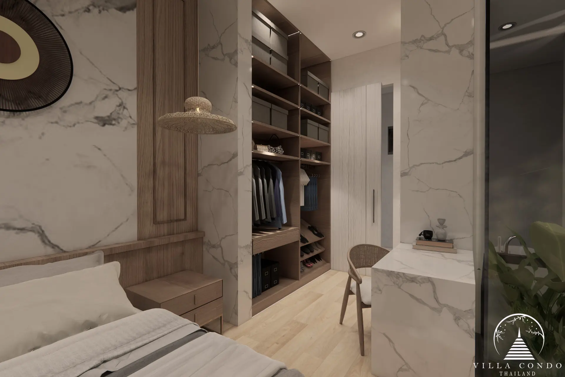 Interior of Unique Villa Kata, featuring open-plan living areas with stylish decor and natural light.