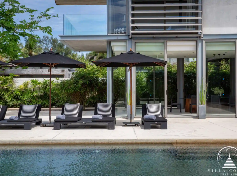 Villa Essenza Natai Beach Front Private Pool with Sunbed