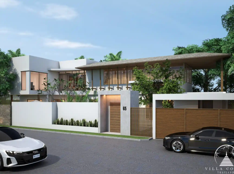 Elegant entrance to Vinzita Elite Residences with modern design and landscaping.