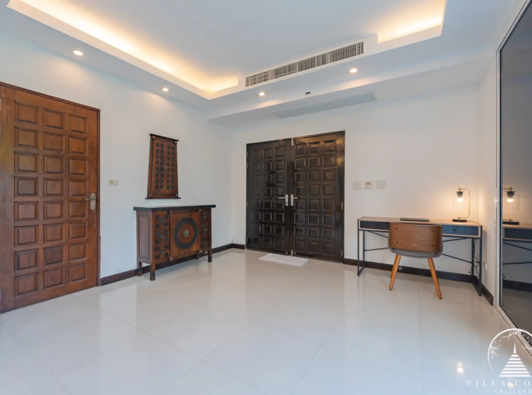 White Villa Patong elegant interior with luxurious finishes and sea views.