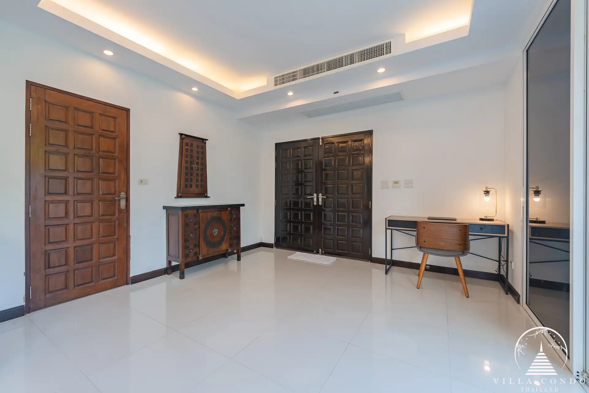 White Villa Patong elegant interior with luxurious finishes and sea views.