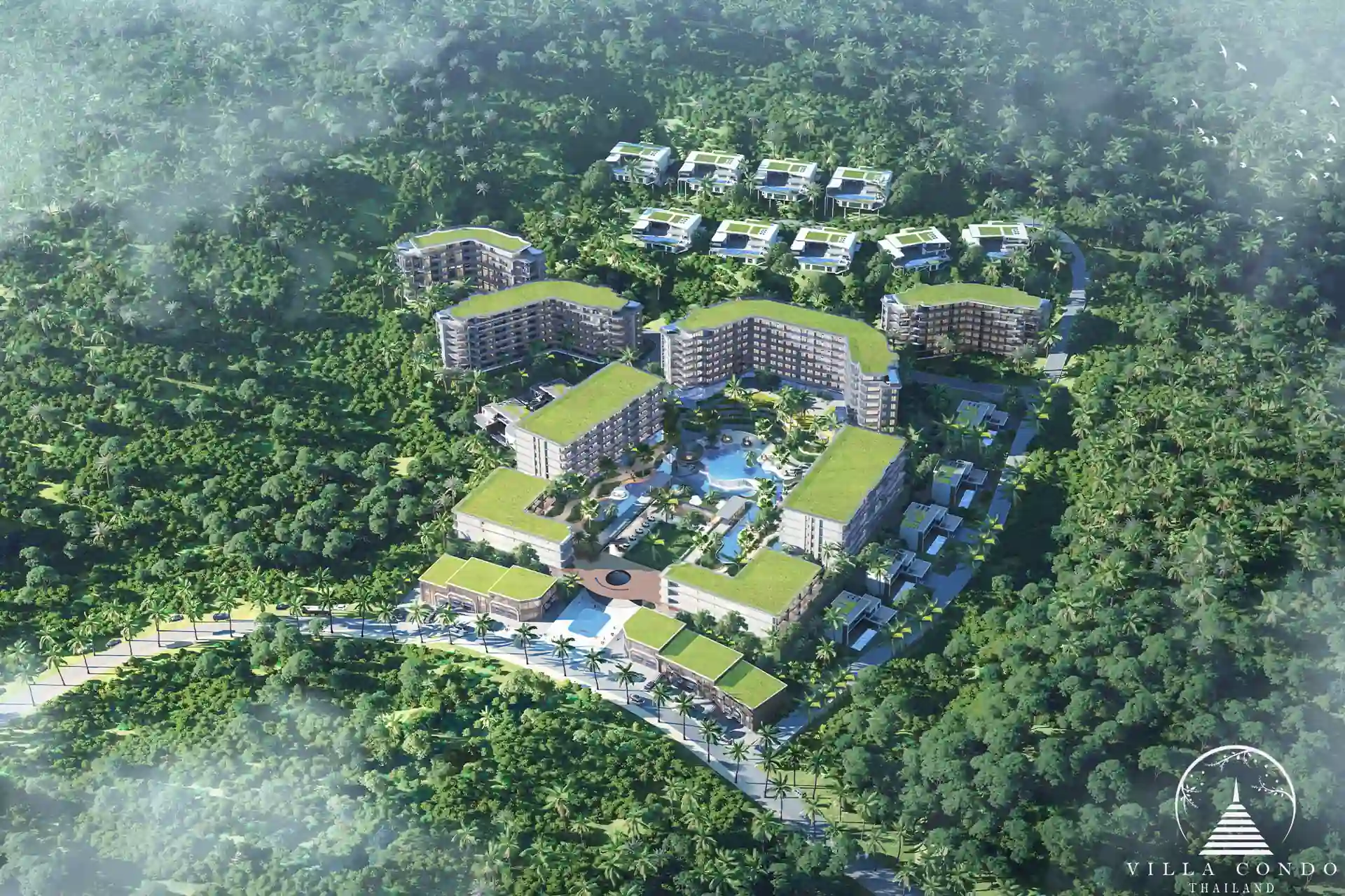 Overview of Ayana Heights Seaview Residence in Phuket