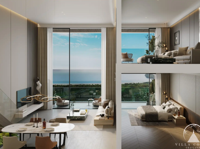Interior of a duplex at Ayana Heights Seaview Residence