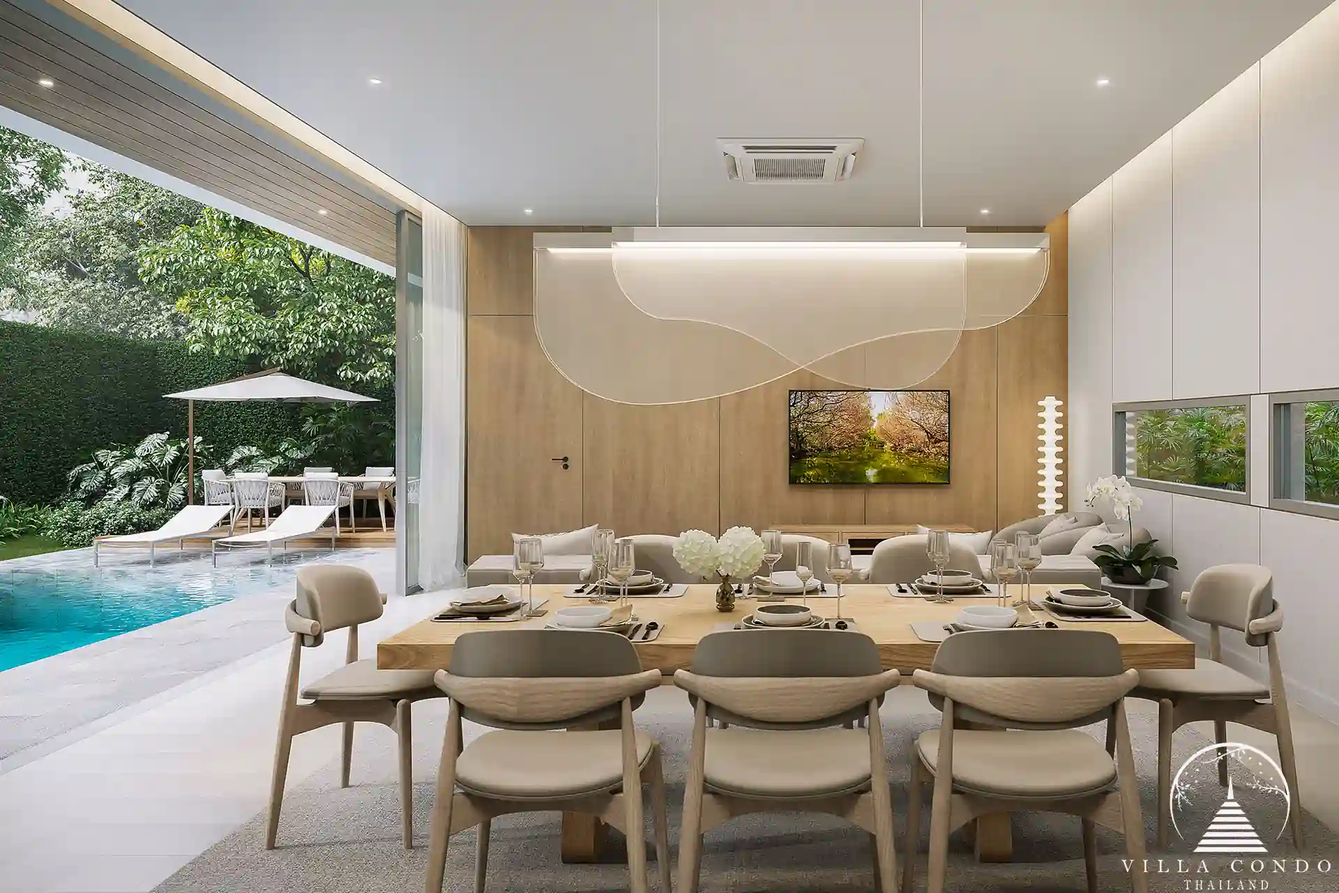 Bliss Hideaway cozy and spacious interior living area.