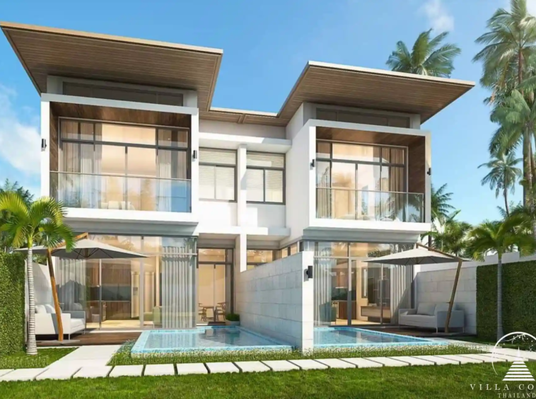 Private swimming pool at Goldena Pool Villas.