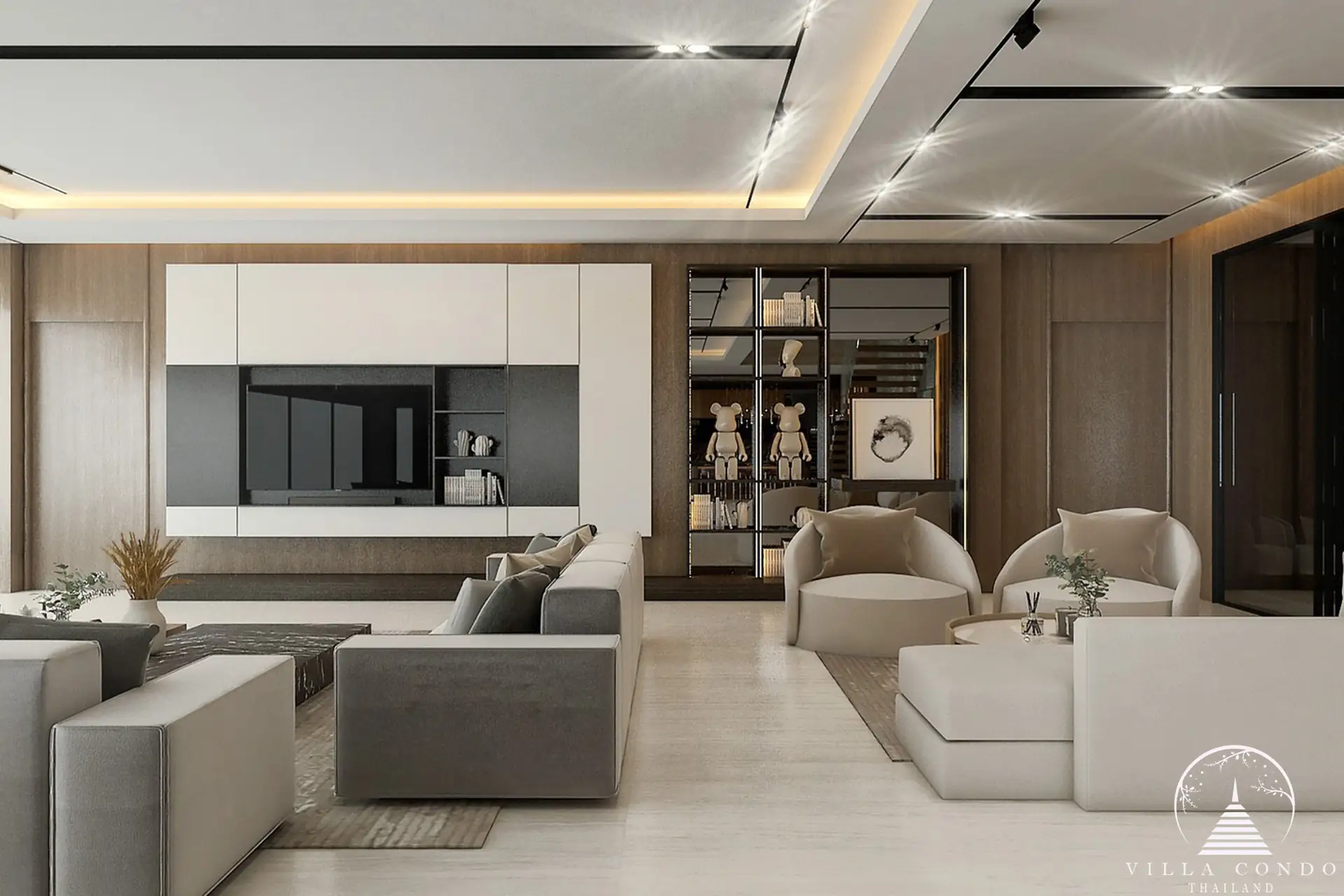 Interior of Rovana Rhea Villa in Phuket.