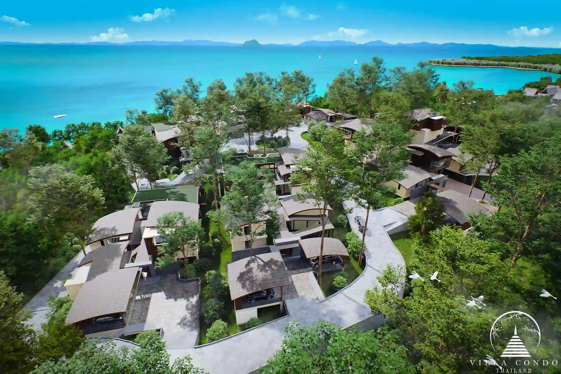 Sinae Residence project overlooking the sea