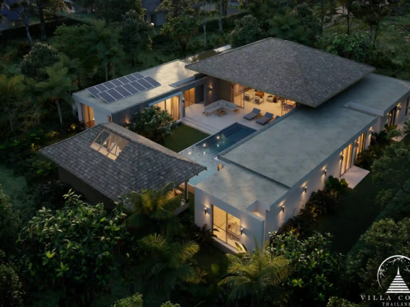 Front exterior of Stella Estate private residence