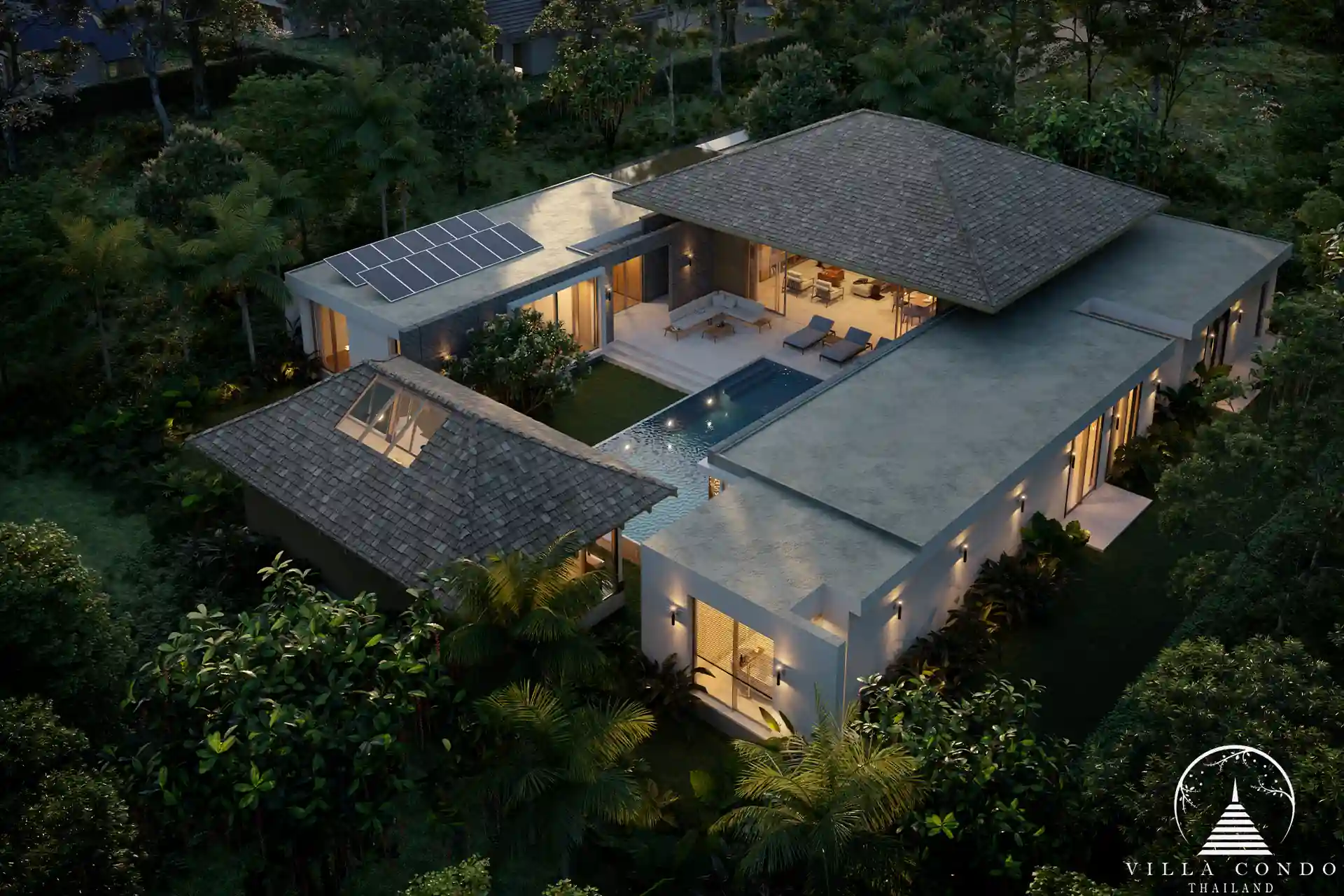 Front exterior of Stella Estate private residence