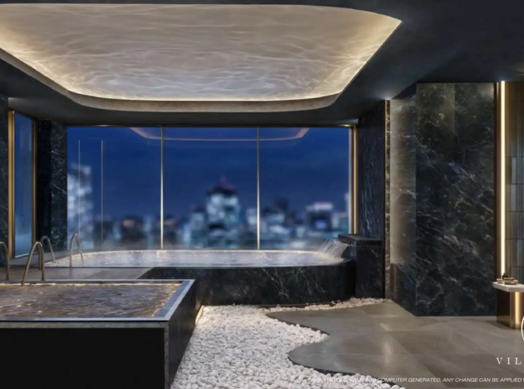 Private Onsen at The Modeva offering a tranquil spa experience.