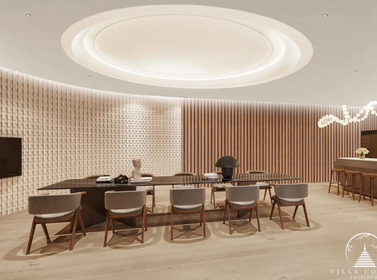 Arise Vibe Condo conference room with modern furnishings in Thalang Phuket