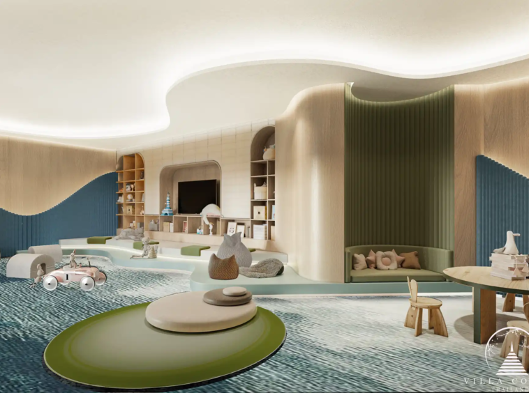 Arise Vibe Condo kids playroom with colorful design and toys in Thalang Phuket