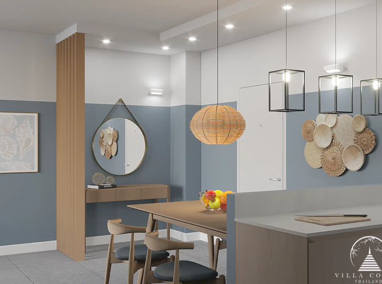 Babylon Sky Garden Phase 2 luxury kitchen with premium finishes in Rawai.