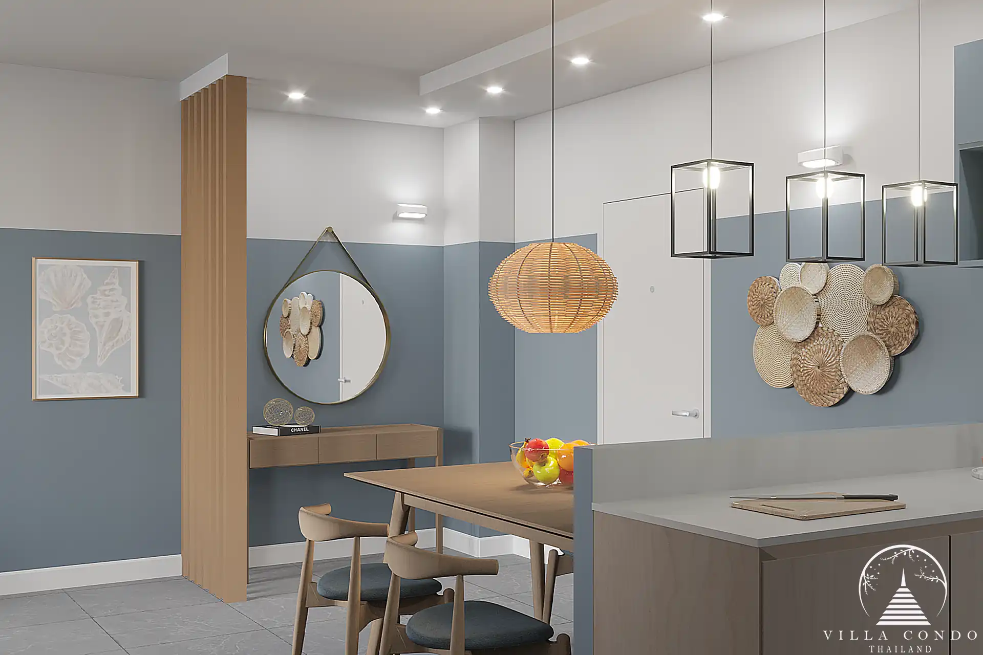 Babylon Sky Garden Phase 2 luxury kitchen with premium finishes in Rawai.