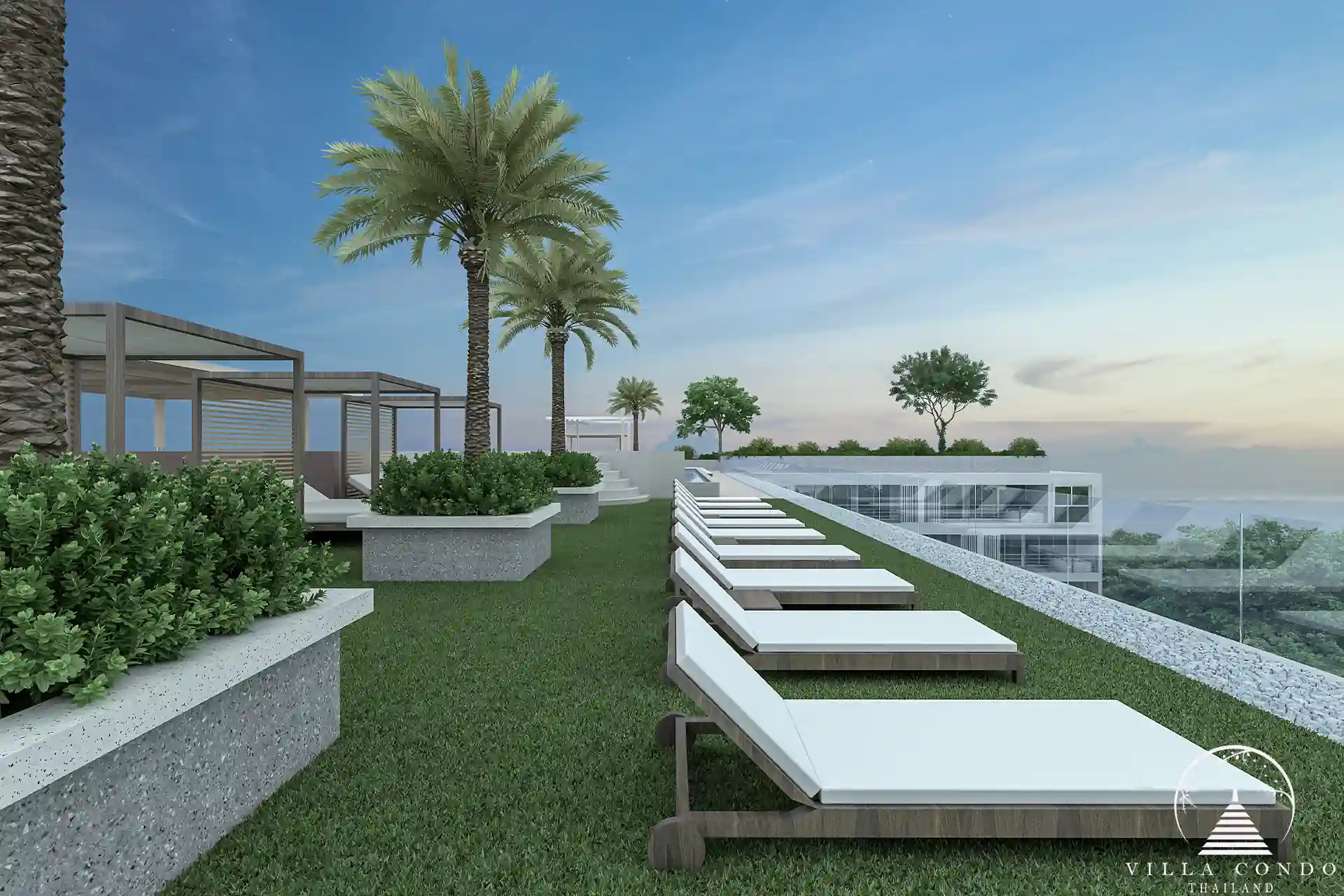 Babylon Sky Garden Phase 2 rooftop sky garden in Rawai Phuket