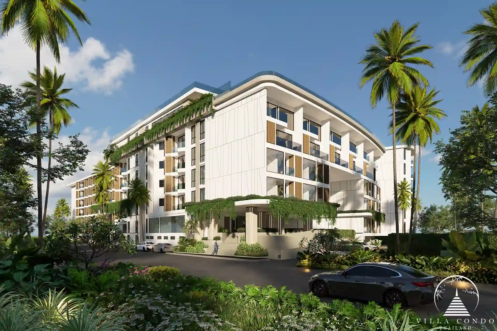 City De Phuket exterior with landscaped gardens and modern design