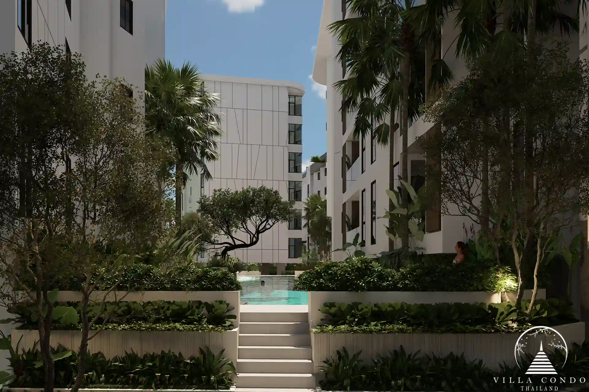 City De Phuket condominium modern exterior front view in Phuket