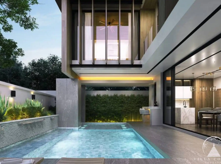 Dareeya Pool Villas Bangtao corner pool with garden view in Phuket