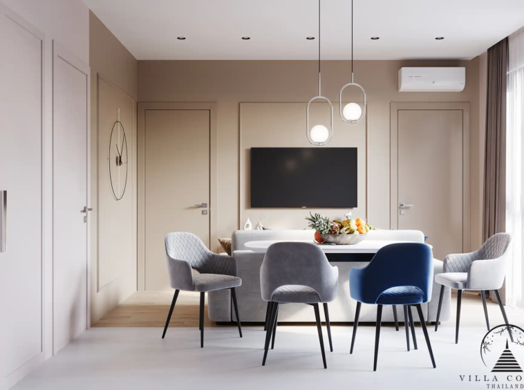 Dominion Rawai 2 bedroom 64 sqm open plan kitchen and living space