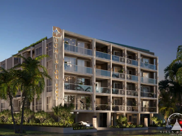 Dominion Rawai luxury apartment exterior view in Phuket